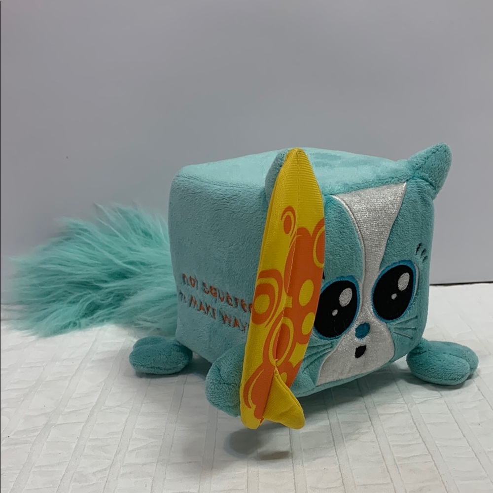 Squaredy Cat Sandy the Surfer Plush Cube Cat by Gund